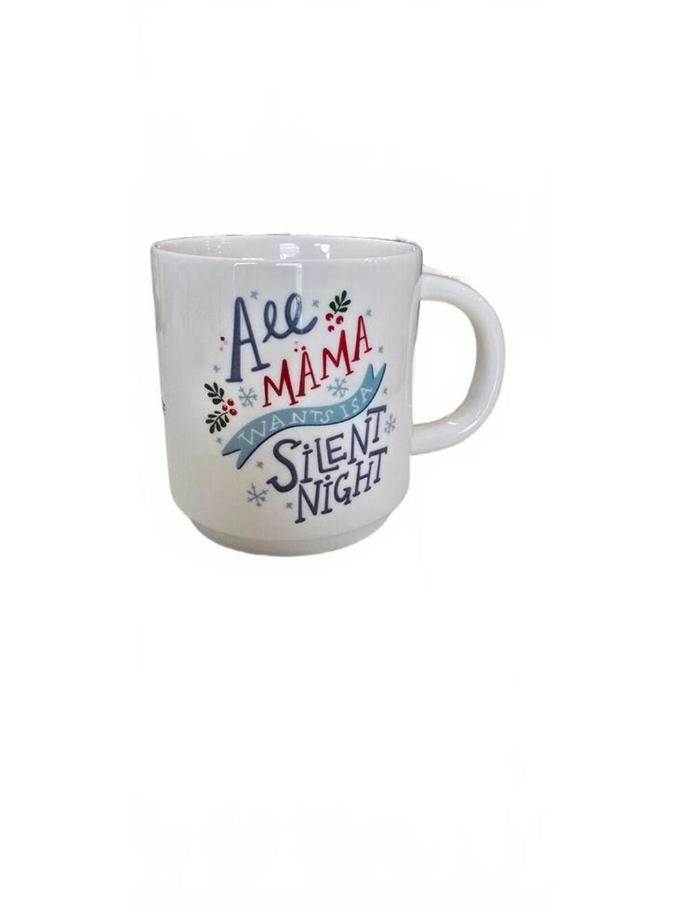 Threshold Stoneware Mug - All Mama Wants Is A Silent Night